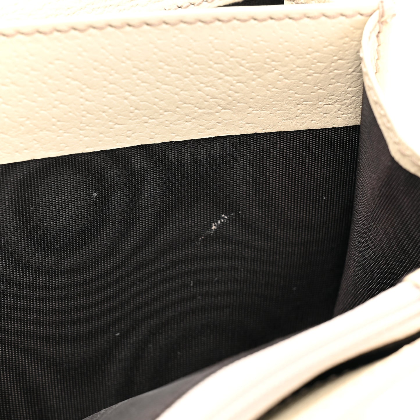 Monogram Metal Bar Continental Flap Wallet Off White