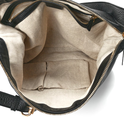 Gucci Pebbled Calfskin Small Soho Hobo Black 5 of 13