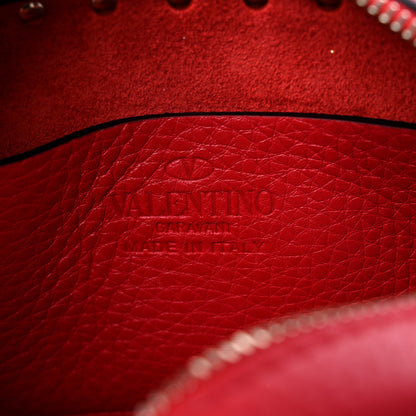Valentino Garavani Grained Calfskin Rockstud Camera Crossbody Bag Rouge Pur 5 of 7