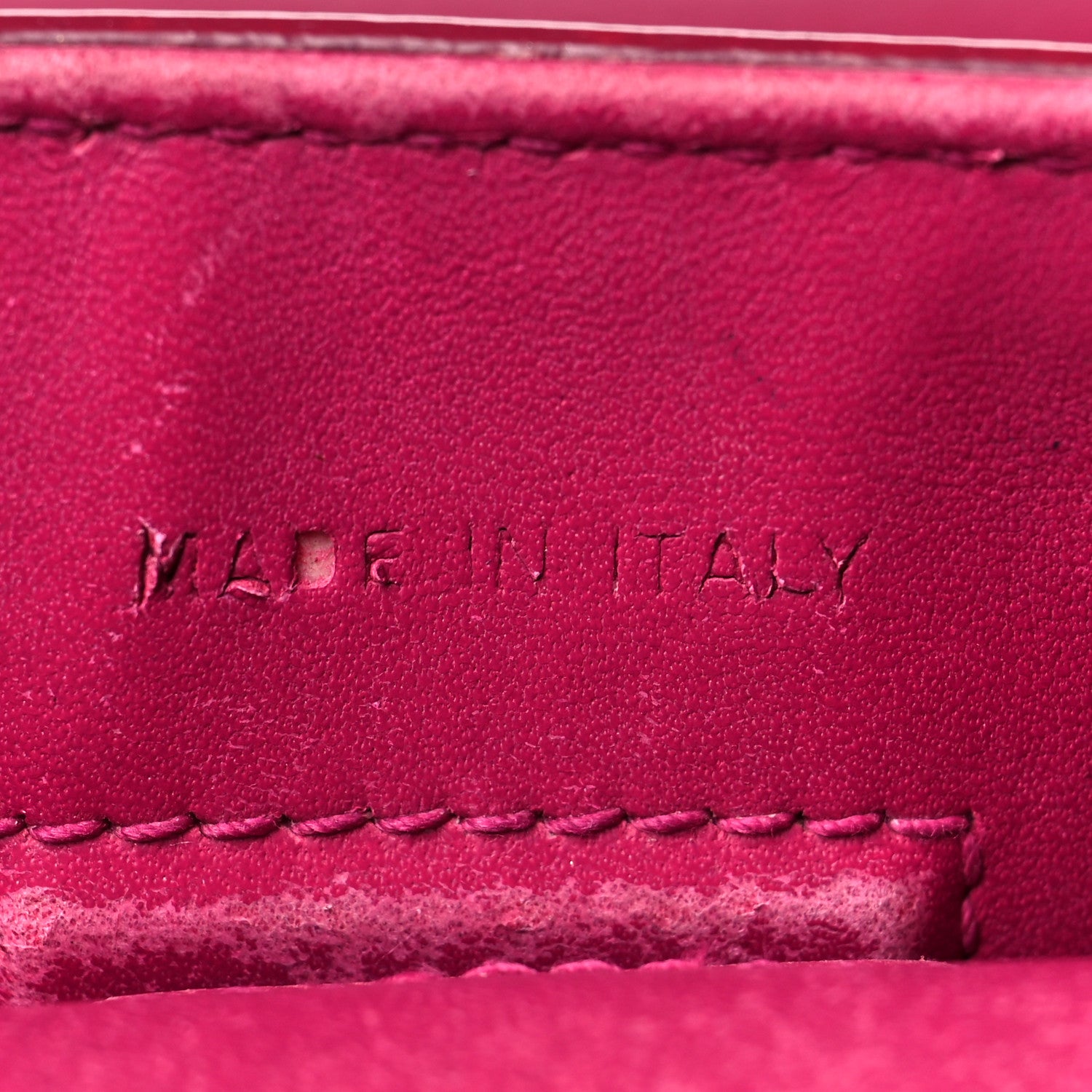 Christian Dior Bullcalf Medium Diorever Flap Fuschia 7 of 15