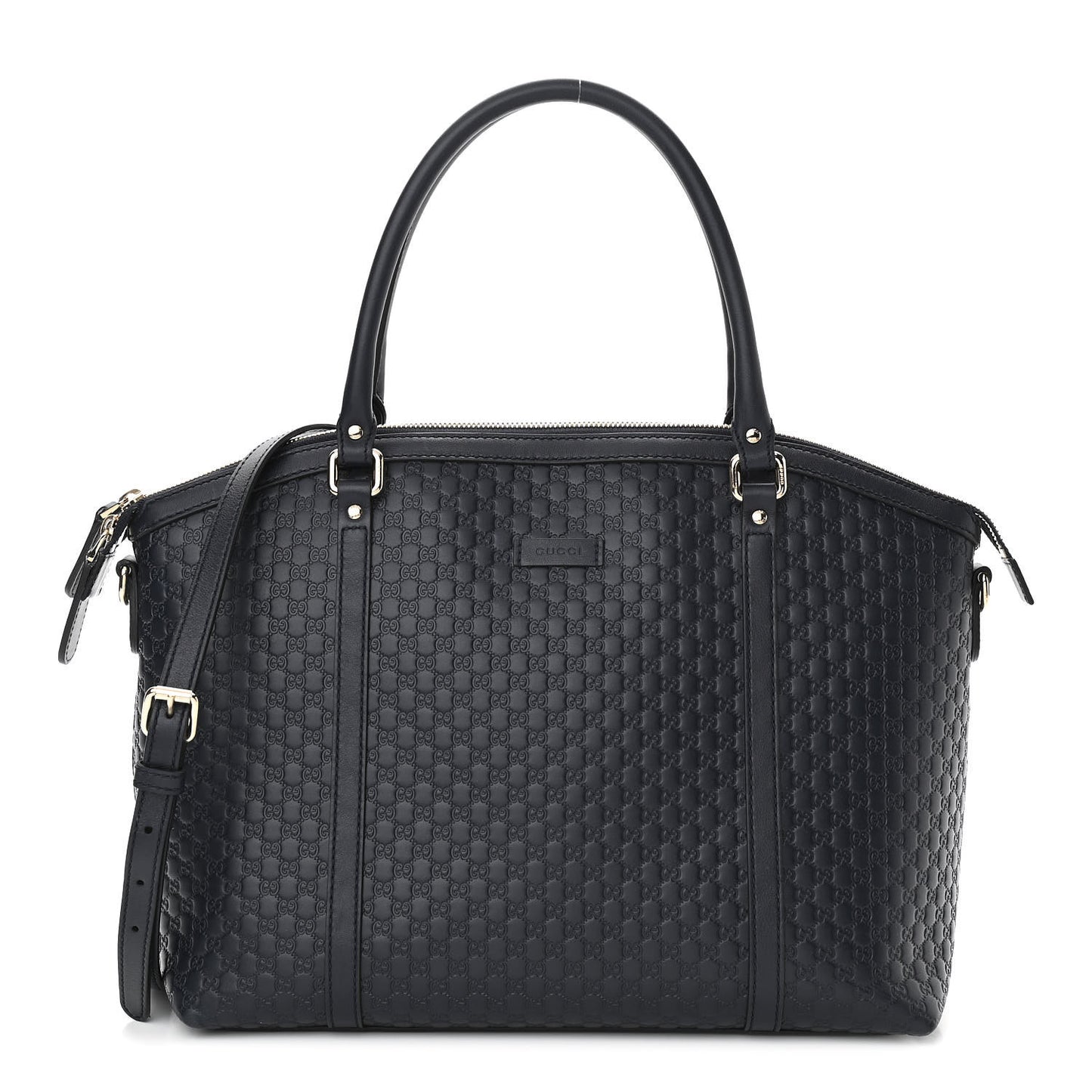 Soft Microguccissima Dome Satchel Navy