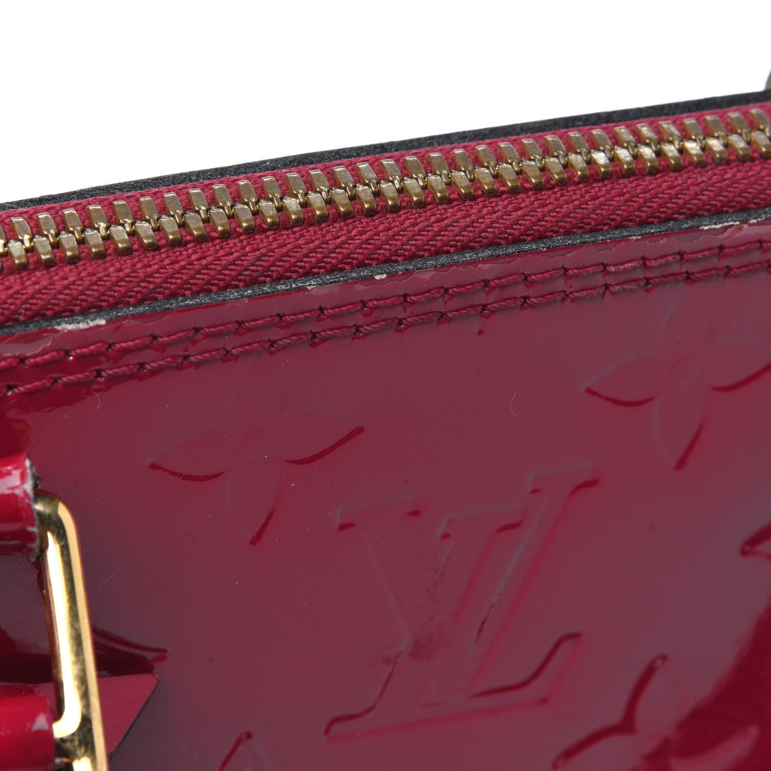 Louis Vuitton Vernis Alma BB Rose Indien 4 of 6