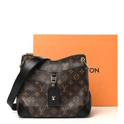 Louis Vuitton Monogram Odeon PM Black 10 of 10