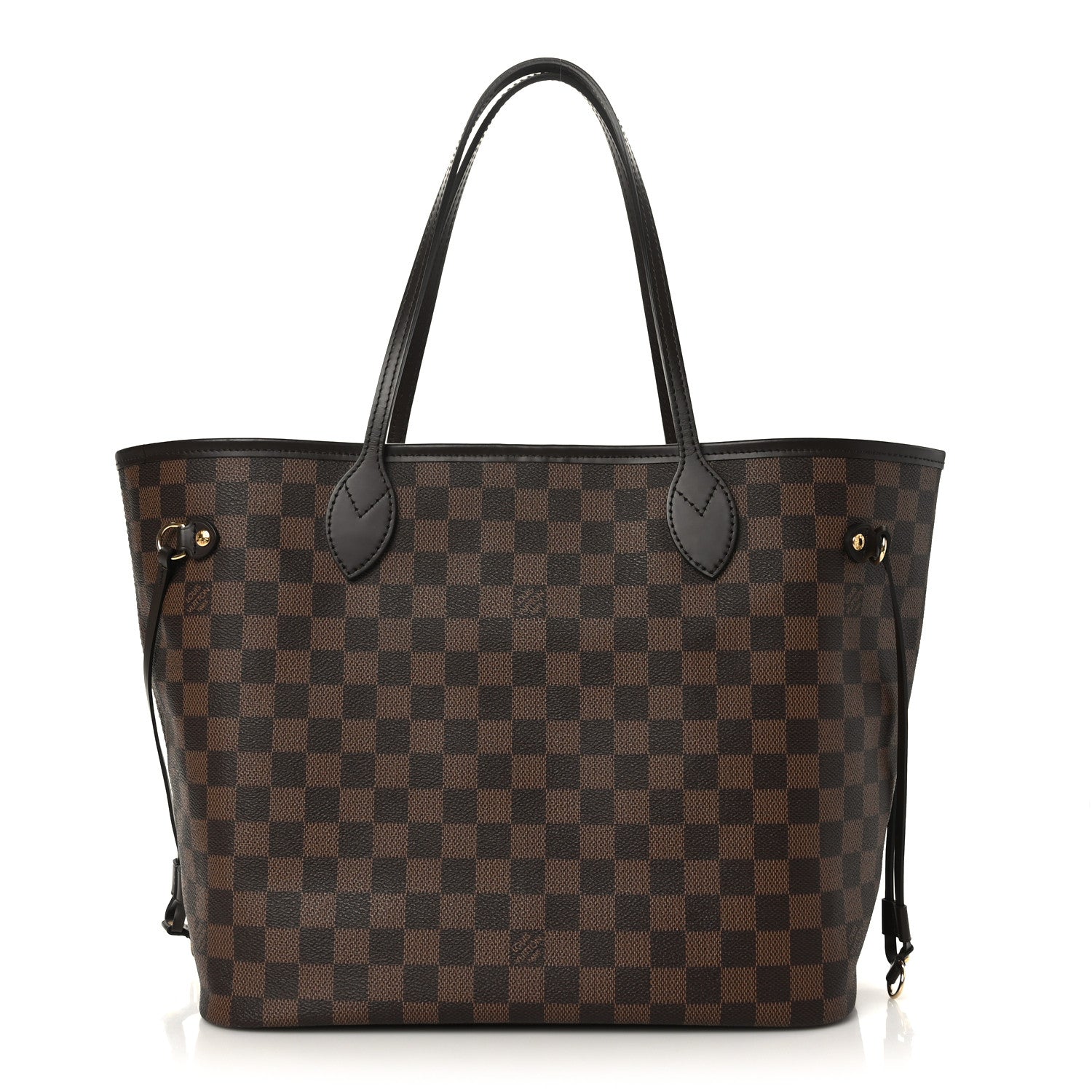 Louis Vuitton Damier Ebene Neo Neverfull MM Rose Ballerine 3 of 10