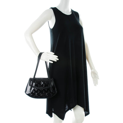 Louis Vuitton Vernis Biscayne Bay PM Noir 2 of 9