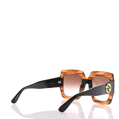 Gucci Square Frame GG0178S Sunglasses Havana 4 of 8