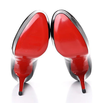Christian Louboutin Patent Bianca 140 Pumps 40.5 Black 5 of 13