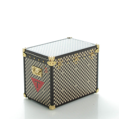 Louis Vuitton Damier 1895 Ladies Hat Trunk Mini Malle Chapeaux Jewelry Box 3 of 8