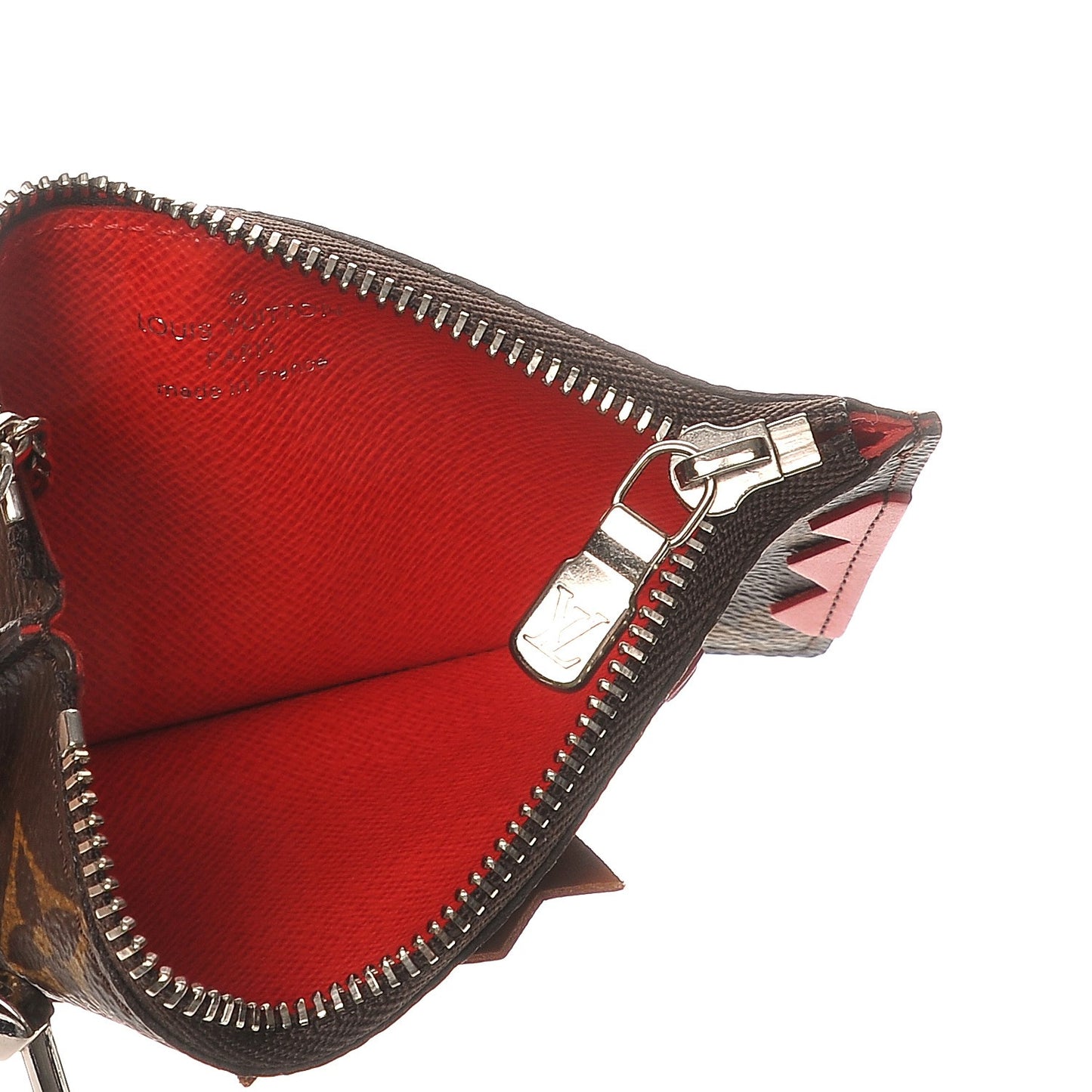 Monogram Tribal Key Pouch