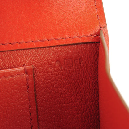 Hermes Tadelakt Medor Clutch 23 Sanguine 2 of 10