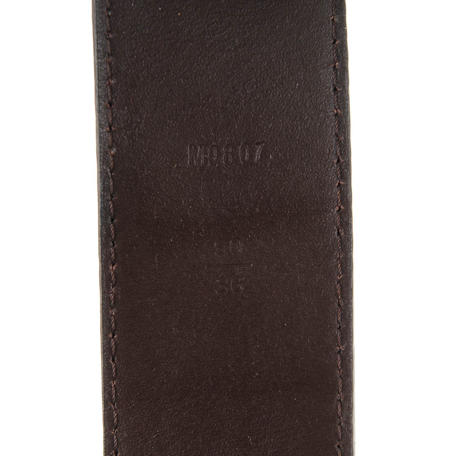 Louis Vuitton Damier Ebene 40mm LV Initiales Belt 90 36 6 of 7