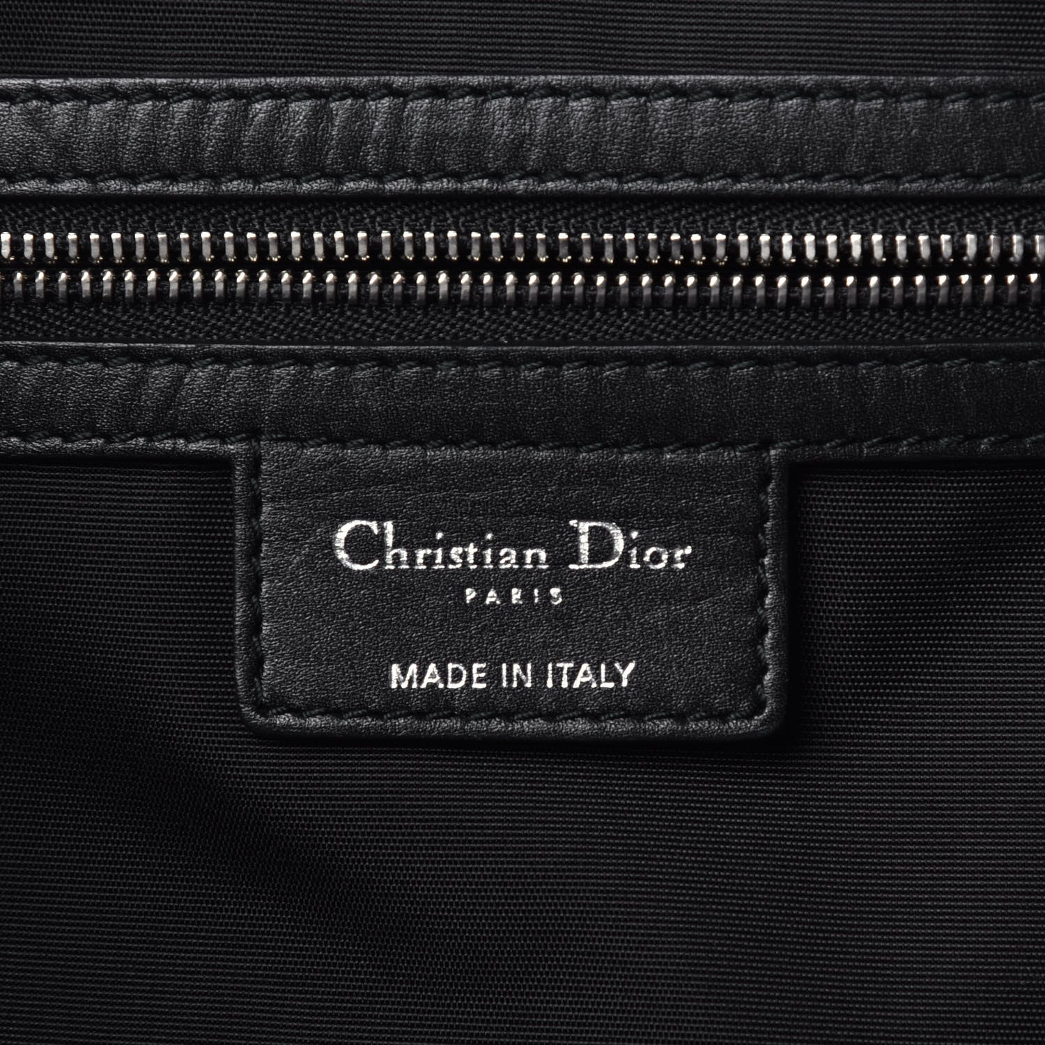 Christian Dior Coated Canvas Cannage Medium Panarea Tote Black 6 of 9