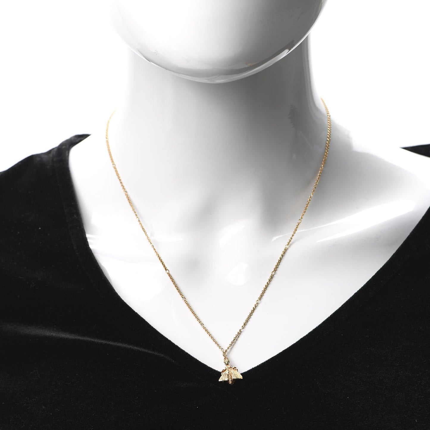 18K Yellow Gold Le Marche Des Merveilles Bee Pendant Necklace