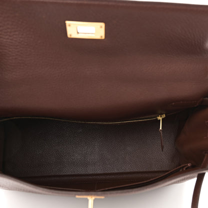 Hermes Togo Kelly Retourne 32 Havane 5 of 10