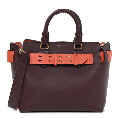 Burberry Soft Grain Calfskin Small Belt Bag Deep Claret 1 of 12