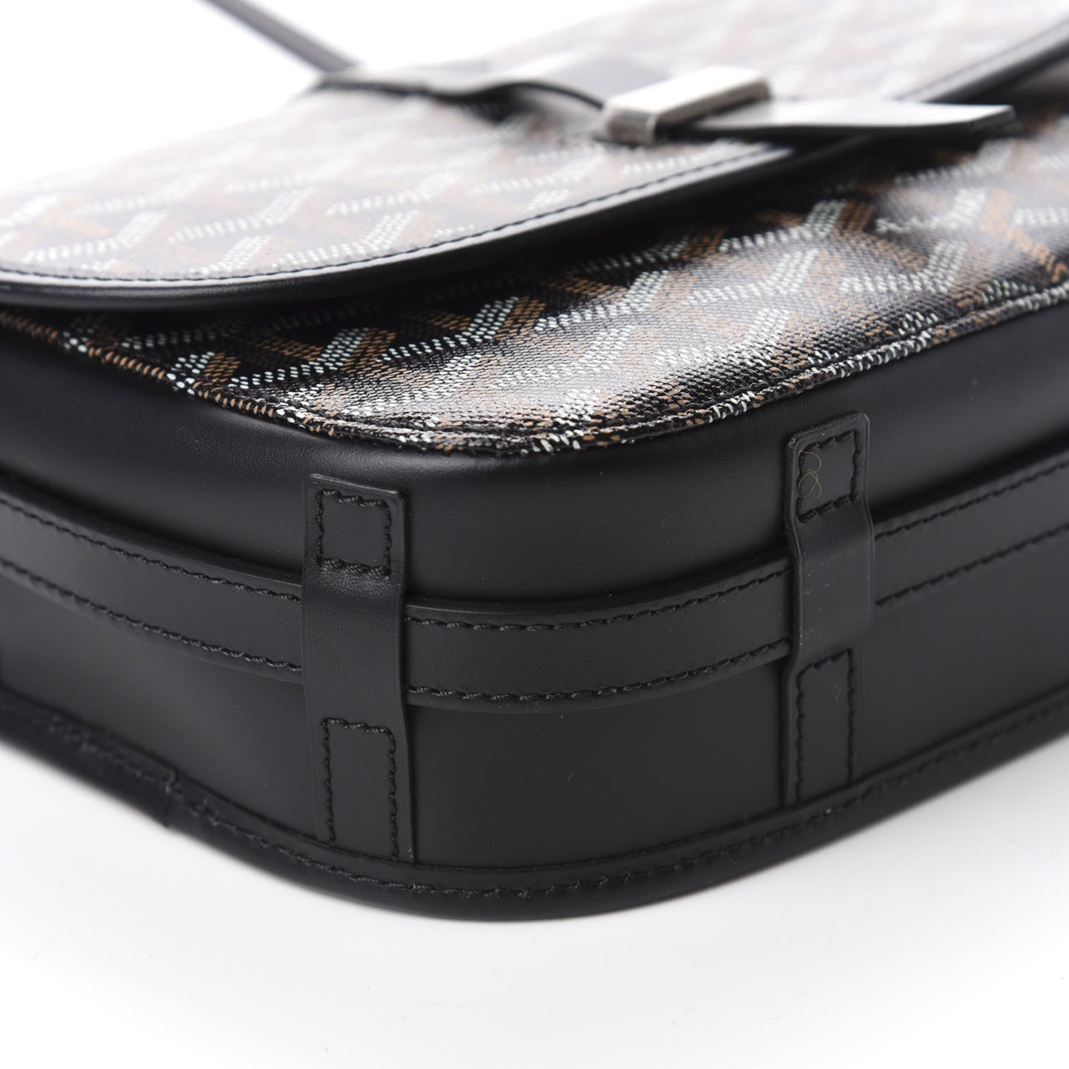 Goyard Goyardine Belvedere II PM Messenger Bag Black 6 of 9