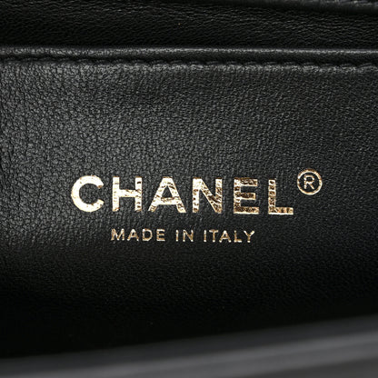 Chanel Calfskin Quilted Medium Boy Flap Black 6 of 10