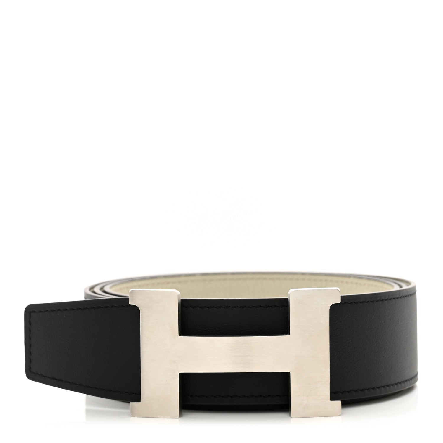 Hermes Swift Togo 38mm Constance H Belt 110 44 Black Sauge 1 of 4