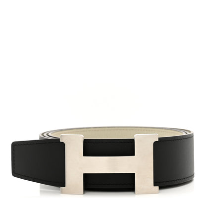 Hermes Swift Togo 38mm Constance H Belt 110 44 Black Sauge 1 of 4