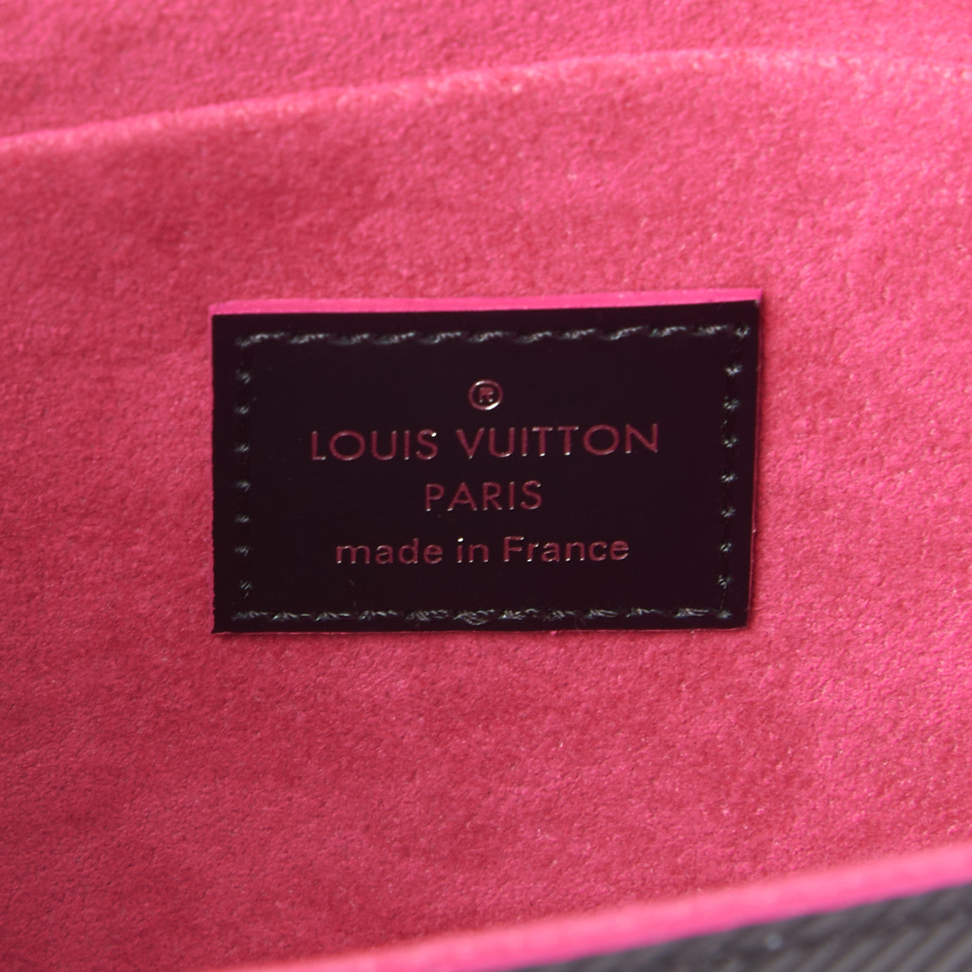 Louis Vuitton Epi Pochette Felicie Black Hot Pink 9 of 9