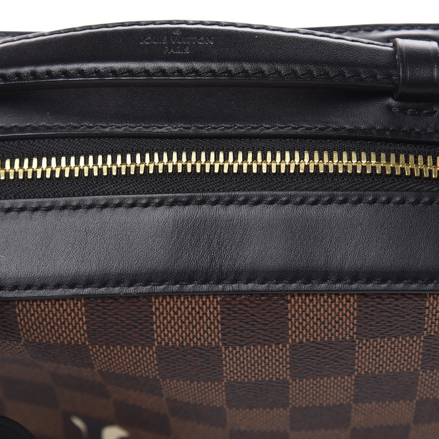 Louis Vuitton Damier Ebene Santa Monica Black 10 of 11