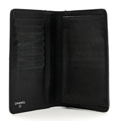 Chanel Caviar Timeless CC Yen Wallet Black 5 of 9