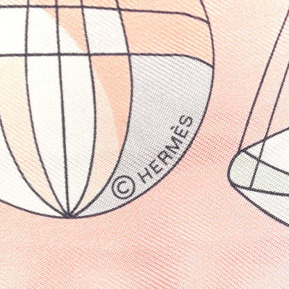 Hermes Silk Les Folies Du Ciel Twilly Grenadine Vert Multicolor 3 of 4