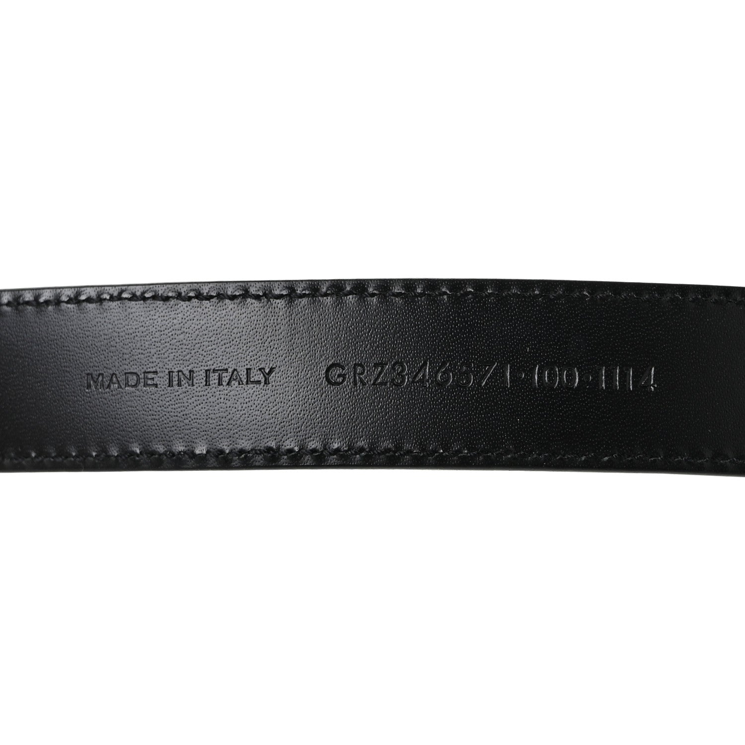 Saint Laurent Calfskin Western Belt 100 Black 4 of 5