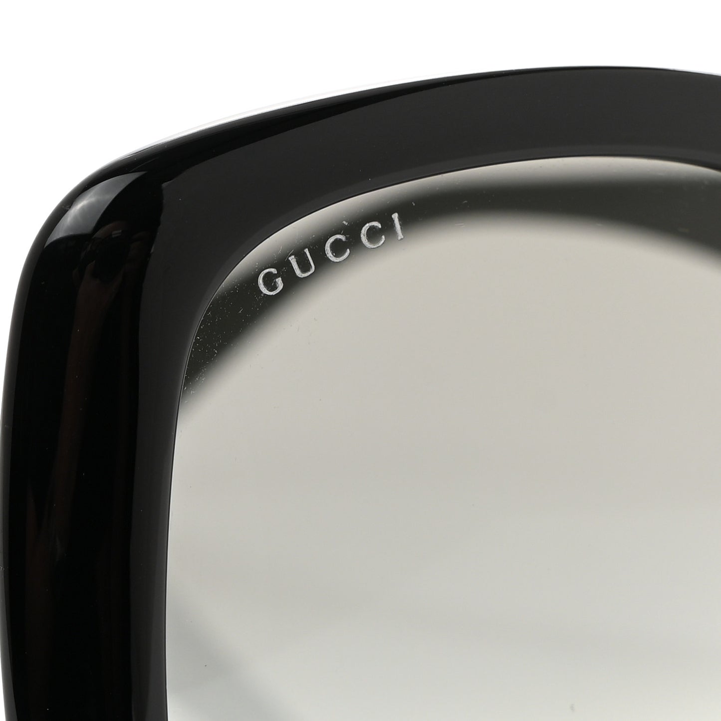 Acetate Square GG Web Sunglasses GG0713S Black