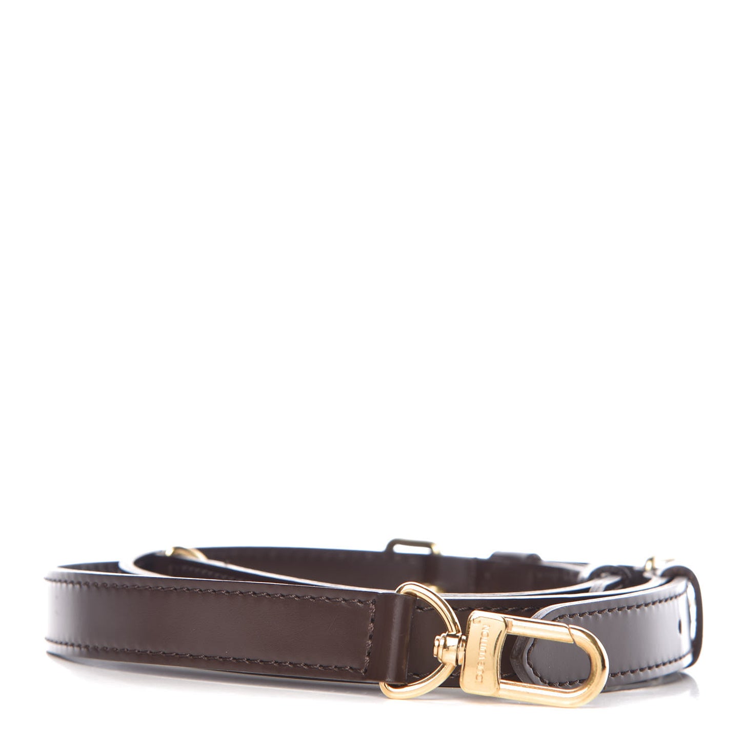 Calfskin Adjustable Speedy Bandouliere Shoulder Strap Brown