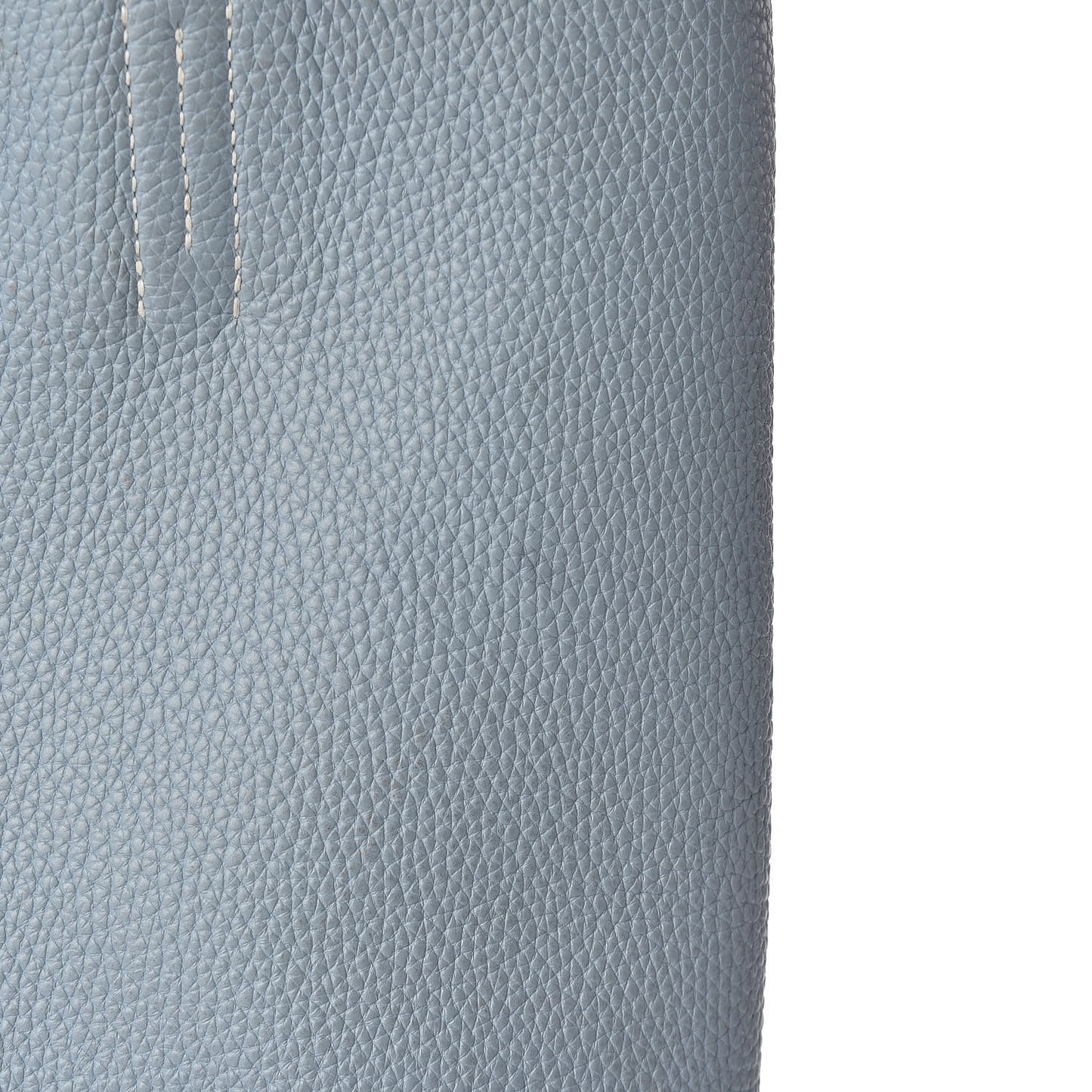 Taurillon Clemence Double Sens 36 Reversible Tote Bleu Lin Bleu Obscur