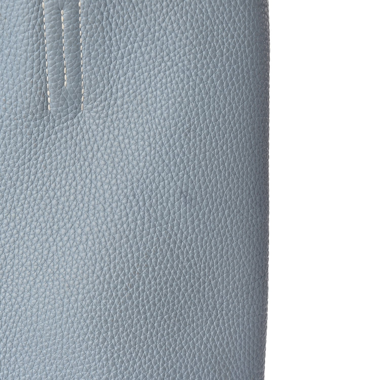 Hermes Taurillon Clemence Double Sens 36 Reversible Tote Bleu Lin Bleu Obscur 17 of 18