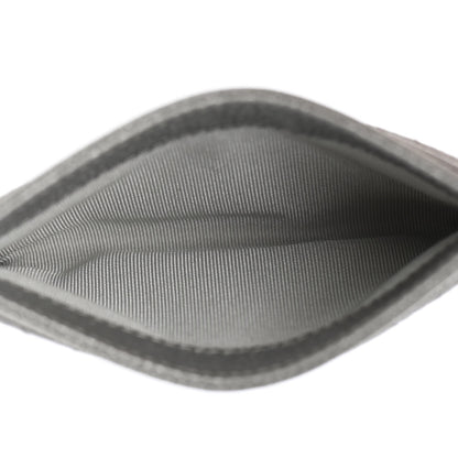 Chanel Metallic Caviar Quilted Card Holder Silver 5 of 9
