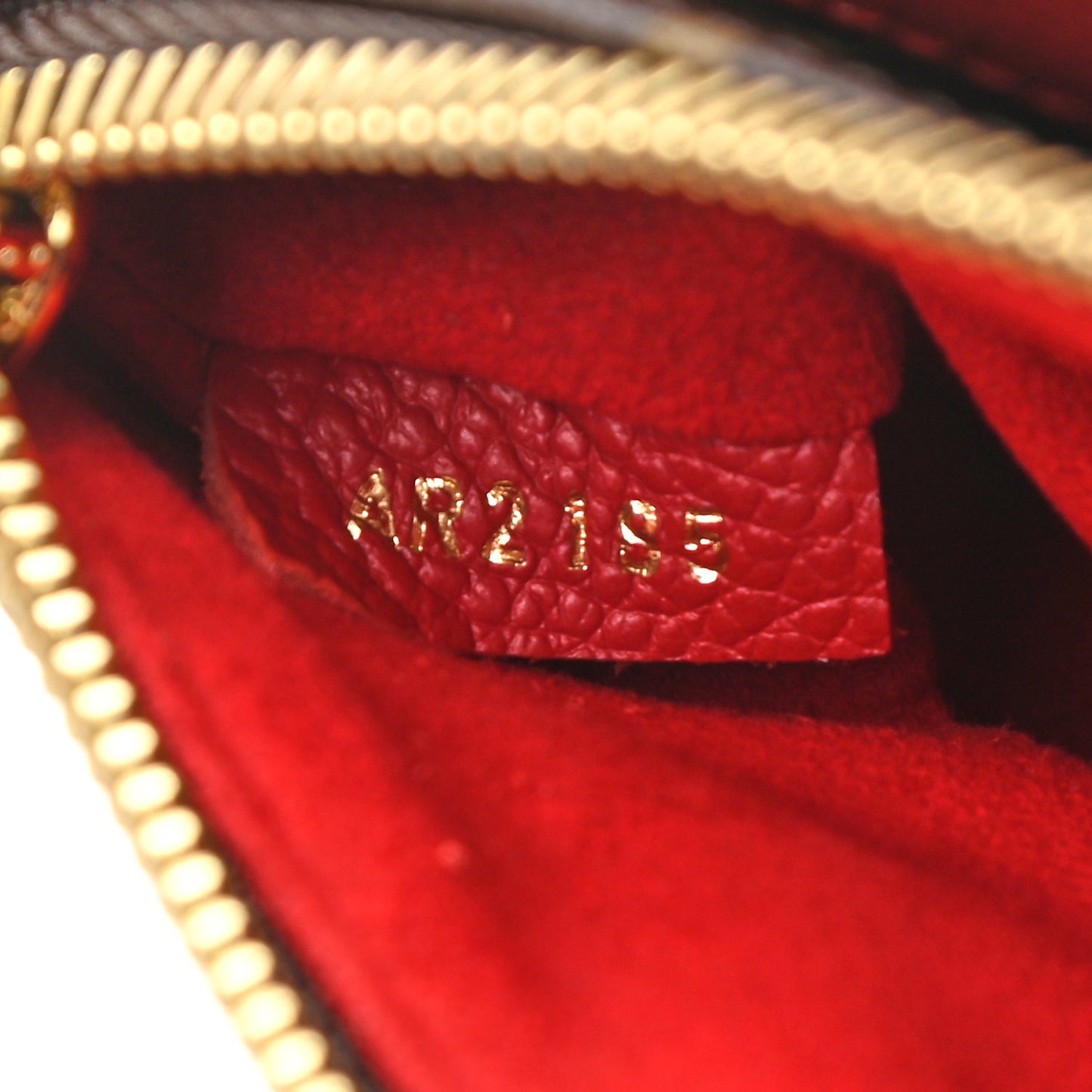 Monogram Twice Pochette Cherry