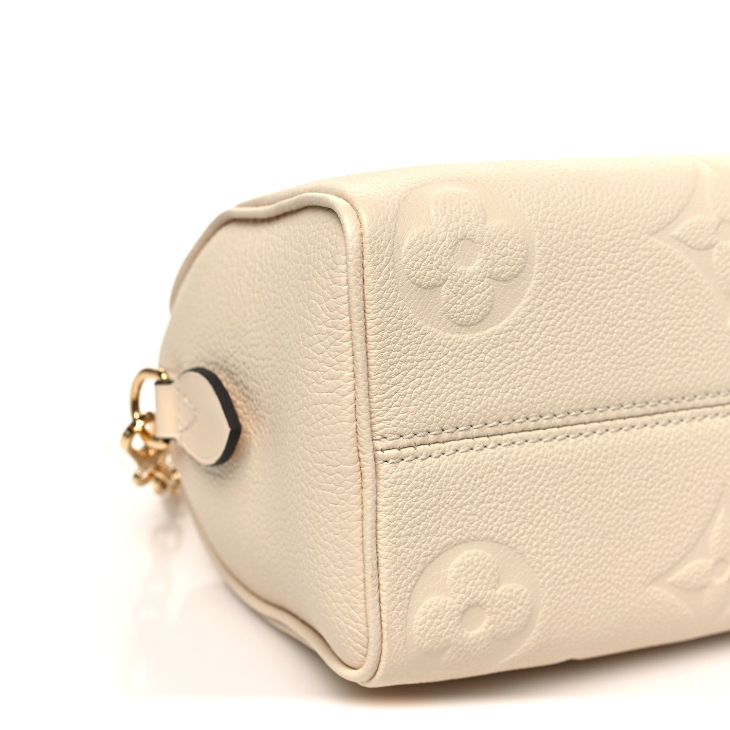 Louis Vuitton Empreinte Monogram Giant Speedy Bandouliere 20 Creme 7 of 9