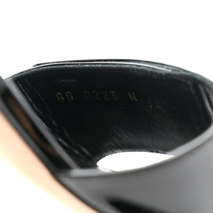 Louis Vuitton Patent Calfskin Shake Sandals 39 Black 9 of 9