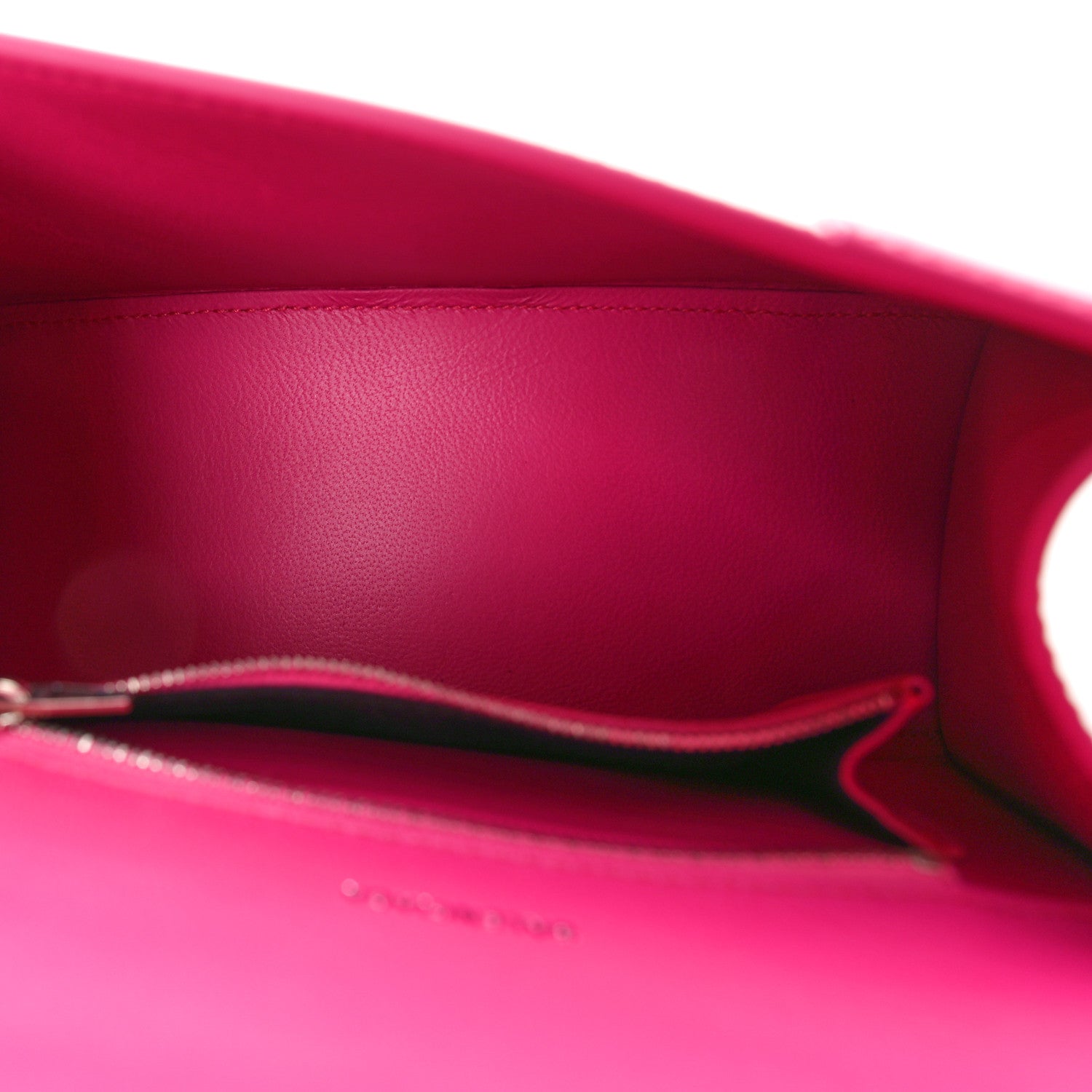 Balenciaga Shiny Box Calfskin Small Hourglass Top Handle Bag Acid Fuchsia 5 of 10