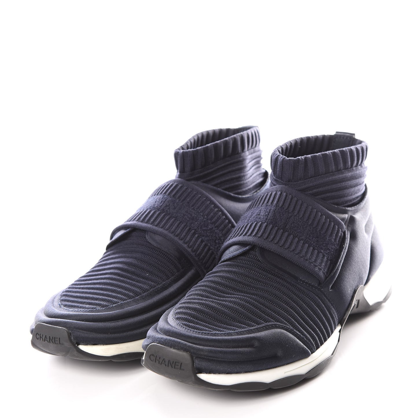 Stretch Fabric CC Sneakers 39 Blue