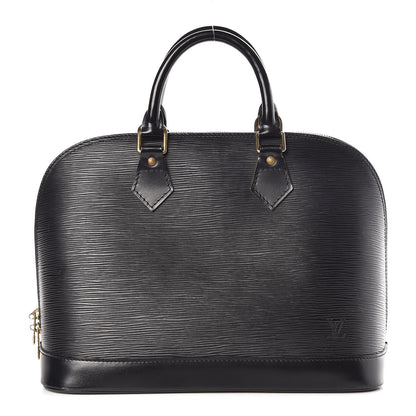 Louis Vuitton Epi Alma PM Black 1 of 11