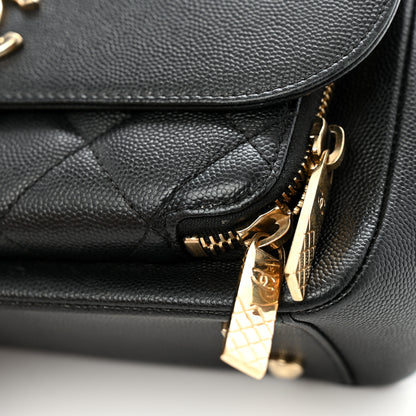 Chanel Caviar Quilted Medium Business Affinity Flap Black 11 of 14