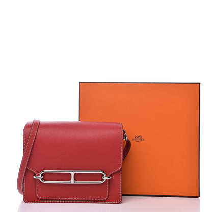 Hermes Evercolor Sac Roulis 23 Rouge Casaque 9 of 9