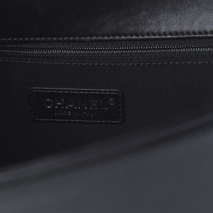 Chanel Calfskin Quilted New Medium Boy Flap Black 6 of 16