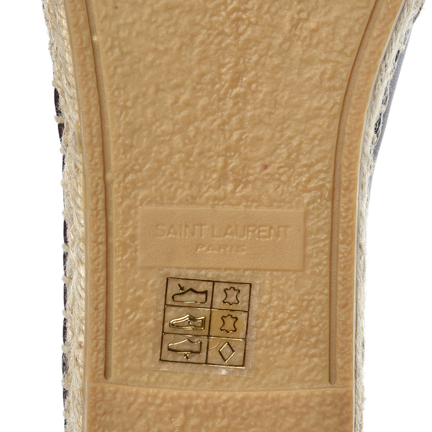 Nappa Vendome Monogram Espadrilles 37 Barolo