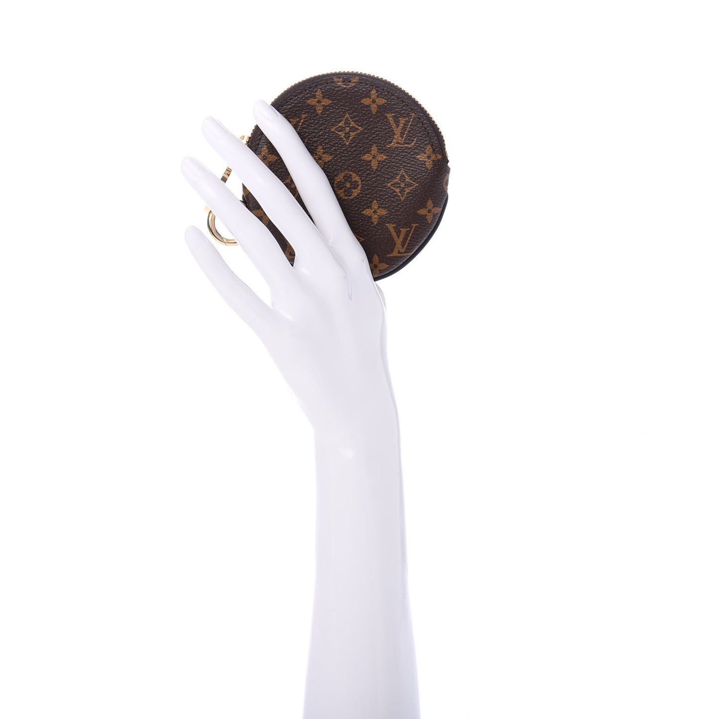 Mini Monogram Trio Pouch Round Coin Purse