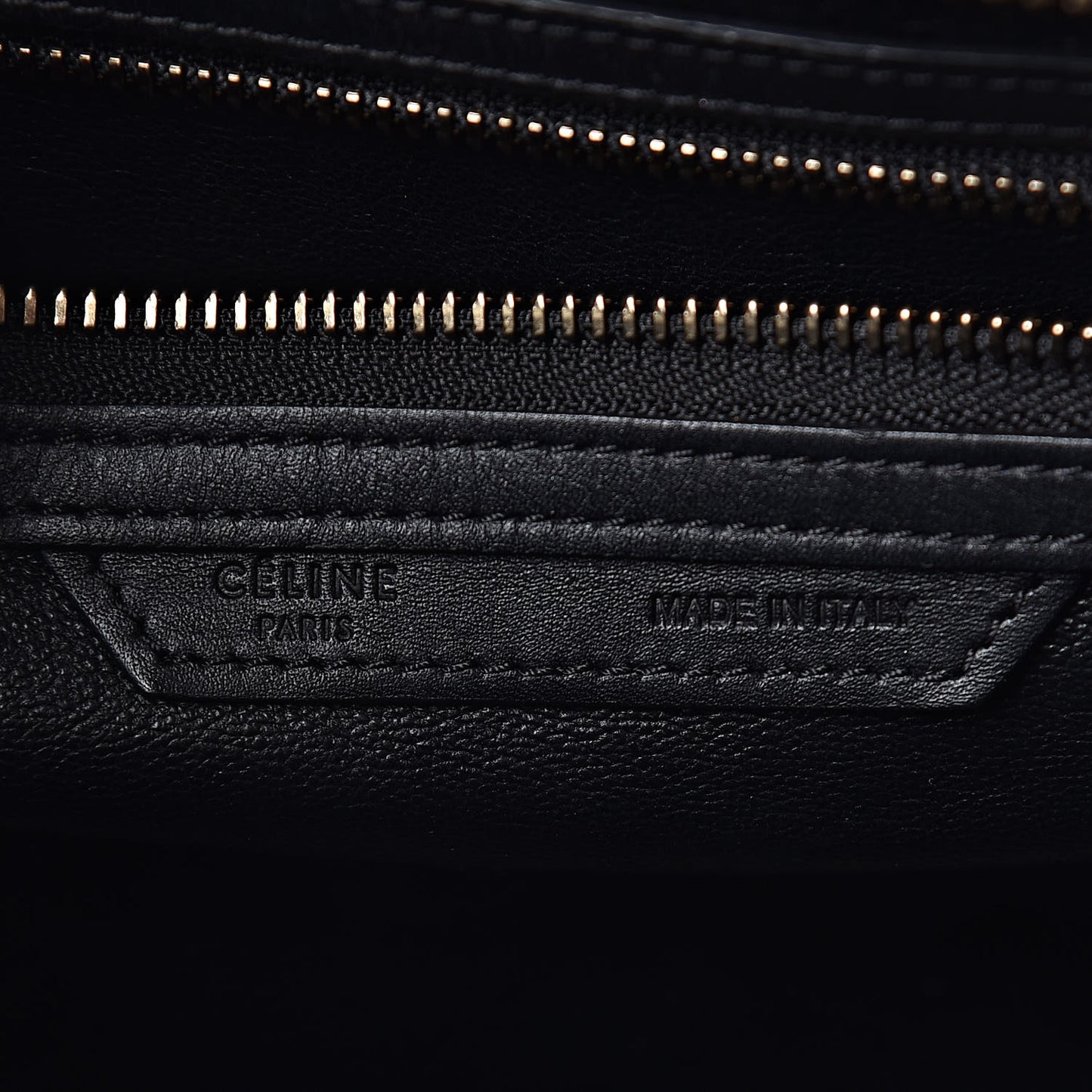 Smooth Calfskin Mini Luggage Black
