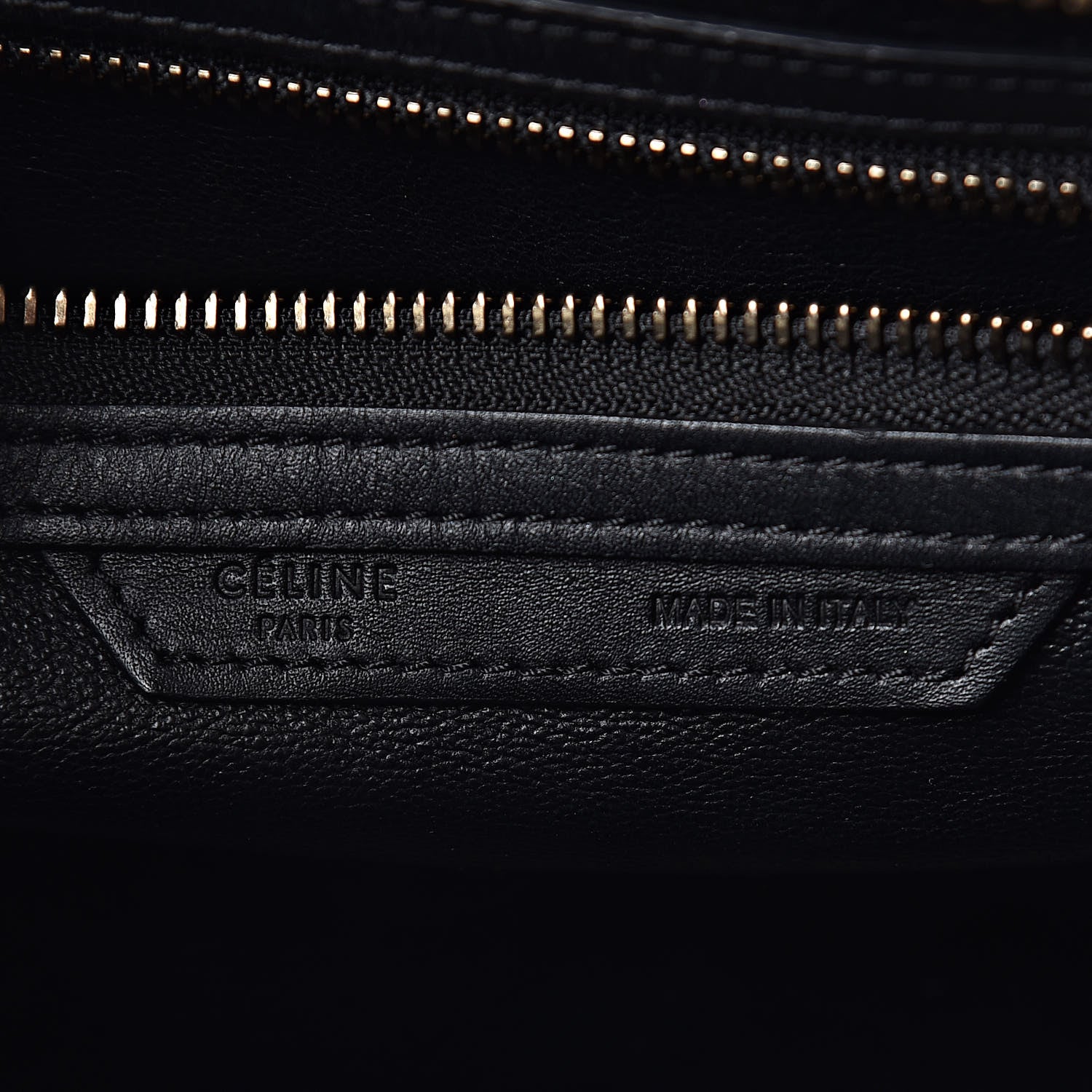 Celine Smooth Calfskin Mini Luggage Black 6 of 12