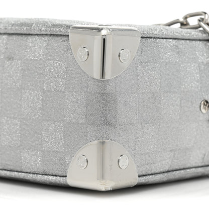 Louis Vuitton Damier Glitter Mini Soft Trunk Silver 7 of 8