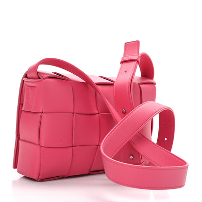 Bottega Veneta Lambskin Maxi Intrecciato Cassette Crossbody Bag Lollipop 3 of 8