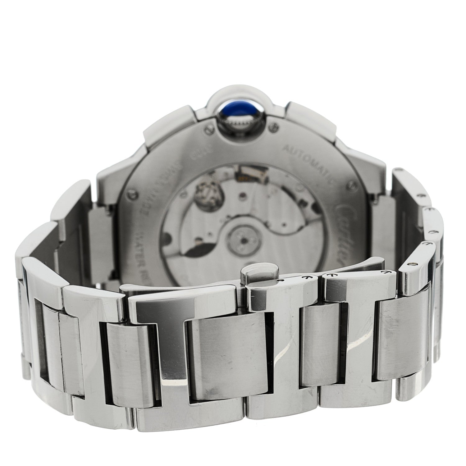 Cartier Stainless Steel 44mm Ballon Bleu De Cartier Chronograph Automatic Watch 3 of 4