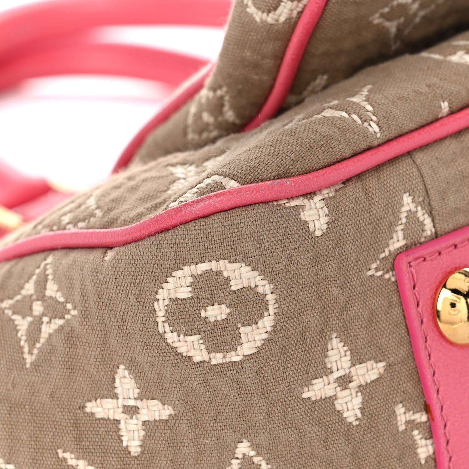 Louis Vuitton Monogram Sabbia Cabas MM Rose 8 of 25